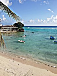 Scenic view of sea