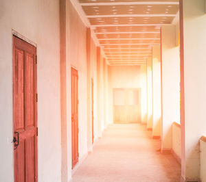 Corridor of building