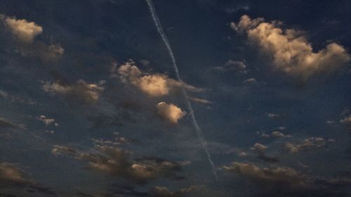 Scenic view of cloudy sky