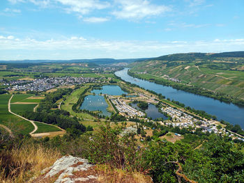 View on river