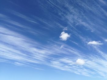 Low angle view of sky