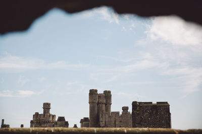 View of arundel castle against the sky