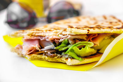 Piadina romagnola italian flatbread