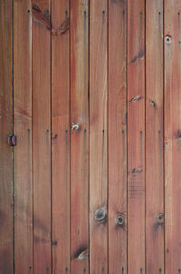 Full frame shot of wooden door