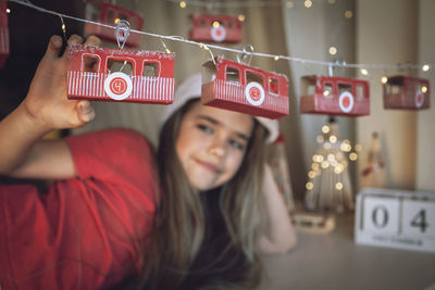 Portrait of young woman using smart phone