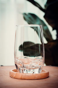 Close-up of drink on table