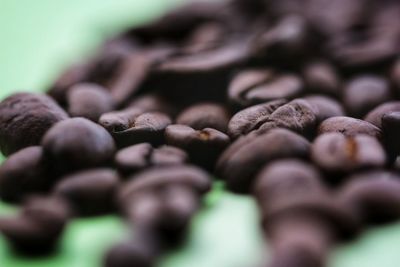 Close-up of coffee beans