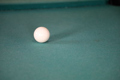 Close-up of ball on table