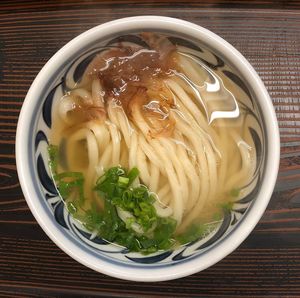 Directly above shot of soup in bowl