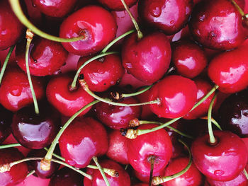 Full frame shot of strawberries