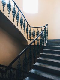 Low angle view of staircase