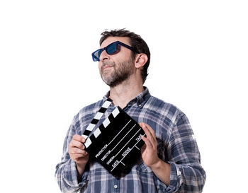 Young man wearing sunglasses