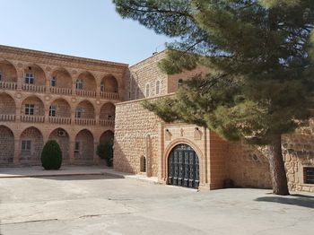 View of historic building against sky