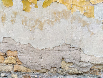 Full frame shot of weathered wall