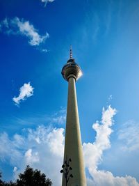 Low angle view of building against sky