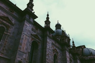 Low angle view of church