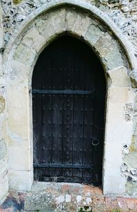 Entrance of old building