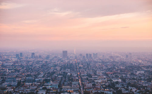 Aerial view of cityscape