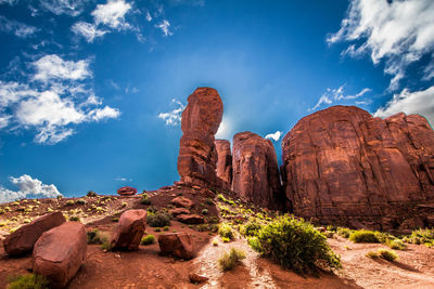 Rock formations