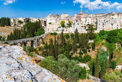 The stone tells. stone wonder. gravina in puglia. italy