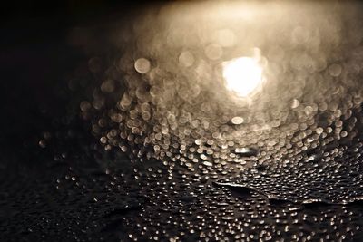 Close-up of water in water