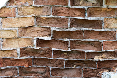 Full frame shot of brick wall