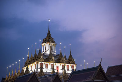 Low angle view of cathedral against sky