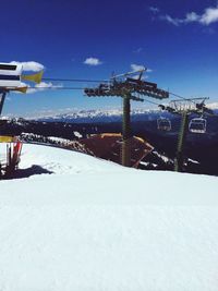 Snow covered landscape