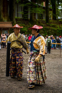 Group of people in traditional clothing