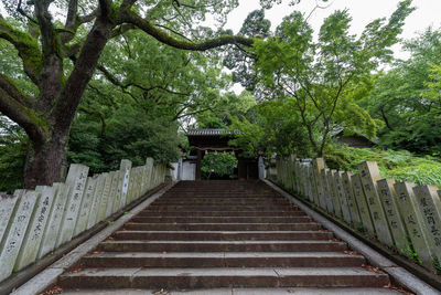 Staircase leading towards temple