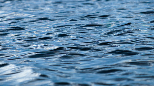 Full frame shot of rippled water