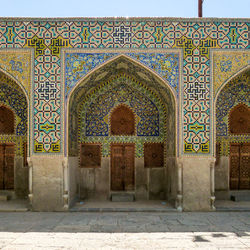 Exterior of shah mosque