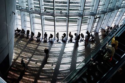 Low angle view of ceiling