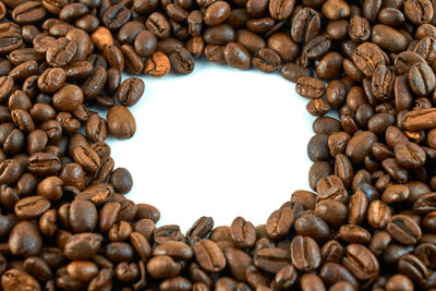 Close-up of coffee beans