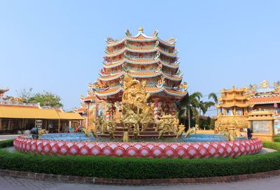 Temple against sky