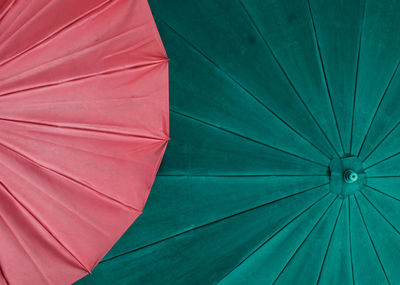 Low angle view of umbrella