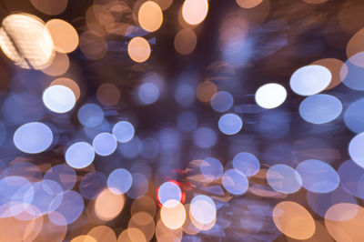 defocused