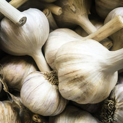 Full frame shot of pumpkins in market