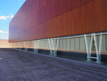 Low angle view of building against sky