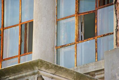 Full frame shot of old building