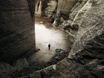 Abandoned stone quarry 