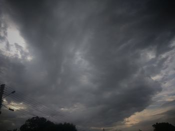 Low angle view of sky