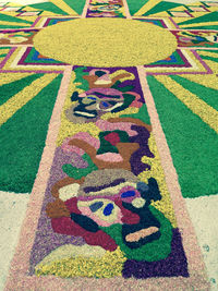 Close-up of painting