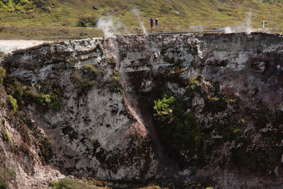 Rocks on rock formation