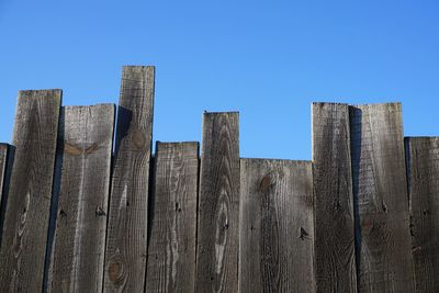 Low angle view of blue sky