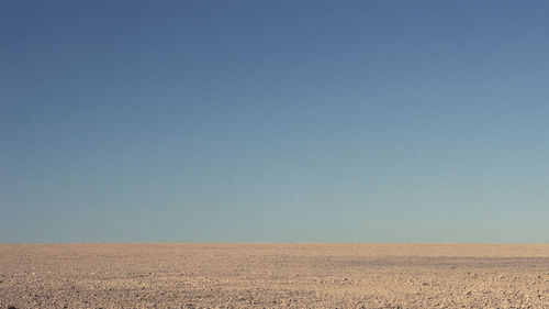 View of blue sky