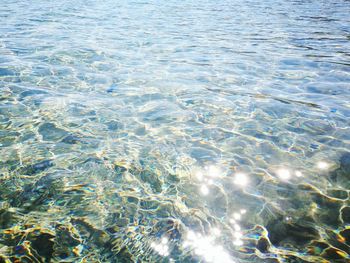 Full frame shot of rippled water