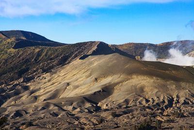 Mount bromo, is an active volcano and part of the tengger massif, in east java, indonesia.