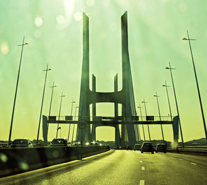 View of road against sky