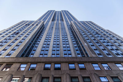 Low angle view of modern building